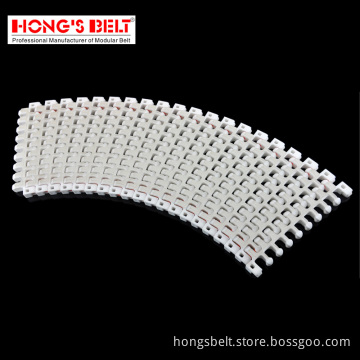Turning in Food &Packaging Industry Modular Conveyor Belt